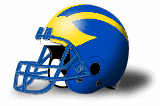 Delaware football helmet