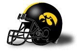 Iowa football helmet