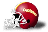 Iowa State football helmet