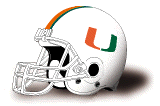 Miami football helmet