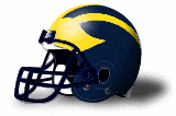Michigan football helmet
