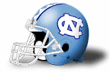 North Carolina football helmet