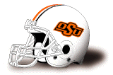 Oklahoma State football helmet
