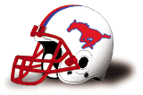 SMU football helmet