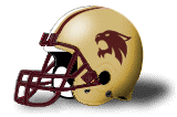 Texas State football helmet