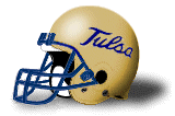 Tulsa football helmet
